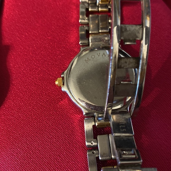 A Pair Of Ladies Movado Museum Dial Watches EUC - Picture 4 of 4